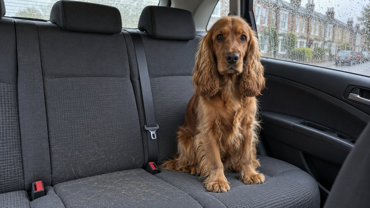 How to Remove Pet Hair From Car Seats