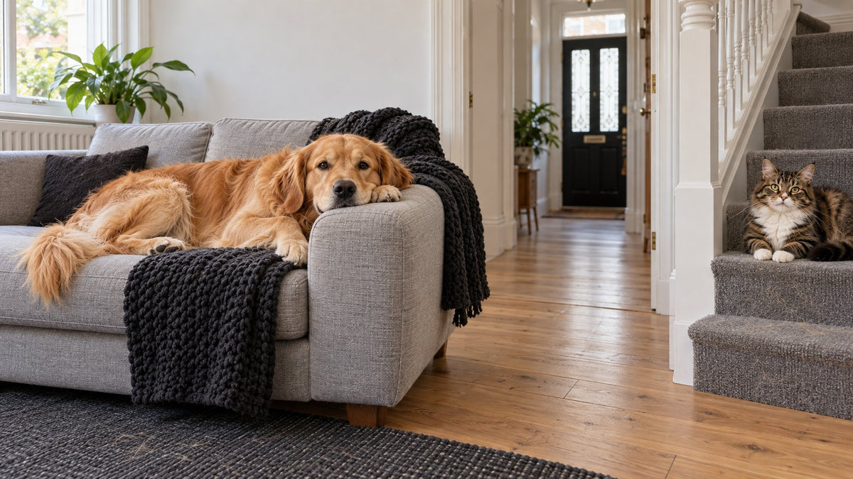 Pet Hair in the Home: The Real Fix for Sofas, Cars and Carpets
