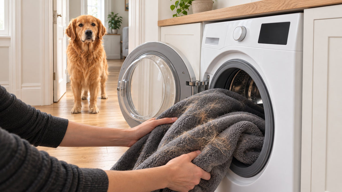 How to Get Pet Hair Out of a Washing Machine
