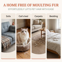 Meoggy Dual Brush — 2-in-1 Detangling & Deshedding Brush for Cats & Dogs