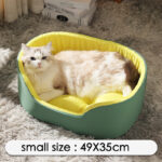 Cat Bed Universal Washable – Winter Warmth & Deep Sleep - Image 4