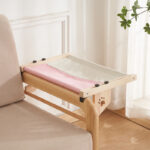 Cat Window Bed - Wooden Balcony Glass - Image 4
