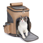 Foldable Cat Carrier Backpack with Wheels - Image 2