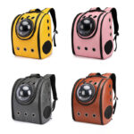 Space Capsule Cat Backpack – Transparent Design for Comfort & Style - Image 5