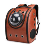 Space Capsule Cat Backpack – Transparent Design for Comfort & Style - Image 4