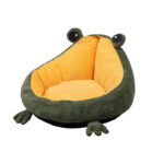 Frog Nest Winter Warm Semi-Enclosed Pet Bed Cat Bed - Image 5