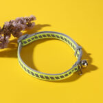 Cat Collar with Reflective Plastic Buckle