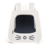 Breathable Mesh Cat Carrier Backpack – Lightweight & Comfortable - Image 3