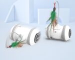 Interactive Cat Toy With Interchangeable Heads  Pet Feather Toys - Image 3