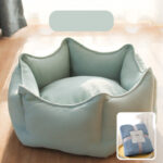 Warm Cat Litter Cat Bed Removable And Washable Princess Bed House All Seasons - Image 5