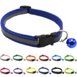 Reflective Patch Bell Cat Pet Collar - Image 2