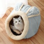 Cat House Villa Enclosed Cat Supplies Bed - Image 7