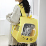 Breathable Mesh Cat Carrier Backpack – Lightweight & Comfortable - Image 4