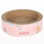 Corrugated cat scratcher