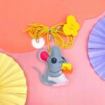 Cat Toys Simulated Caterpillar Cute Toys Funny Self-hey Interactive Toy Rope Grabbing Mouse Telescopic Hanging Cat Pet Supplies - Image 7