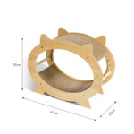 Non-flaking Scratch-resistant Self-help Relief TV Cat Supplies Cat Litter - Image 3