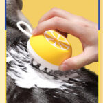 Pet Dog Cat Bath Brush 2-in-1 Pet SPA Massage Comb Soft Silicone Pet Shower Hair Grooming Cmob Dog Cleaning Tool Pets Supplies - Image 3