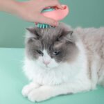Durable Cat Paw Bath Brush Fine Foaming Labor-saving Cartoon Shape Pet Dog Cat Pet Hair Grooming Brush Reusable Dog Hair Comb Pet Products - Image 5