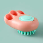 Durable Cat Paw Bath Brush Fine Foaming Labor-saving Cartoon Shape Pet Dog Cat Pet Hair Grooming Brush Reusable Dog Hair Comb Pet Products - Image 8