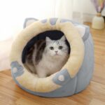 Cat House Villa Enclosed Cat Supplies Bed - Image 2