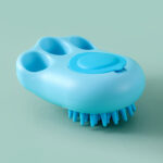 Durable Cat Paw Bath Brush Fine Foaming Labor-saving Cartoon Shape Pet Dog Cat Pet Hair Grooming Brush Reusable Dog Hair Comb Pet Products - Image 9
