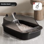 Oversized Litter Box High Fence Anti-splash Cat Toilet Extra Large Cat Supplies Cat Basin Source - Image 3