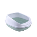 Cat Litter Box Semi-enclosed Oversized Splash-proof Cat Cage Can Be Placed In The Cat Toilet Small Kitten  Deodorant - Image 3