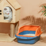 Bedpan Fully Enclosed Cat Litter Box Cat Kennel Kennel - Image 2