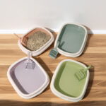 Pet Toilet Bedpan Training Plastic Sand Litter Box Cat Dog Tray With Scoop Cat Litter Box Anti-Splash Dog Clean Toilet - Image 3
