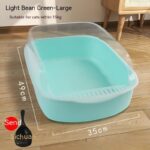 Semi-closed Anti-sand Litter Box - Image 2