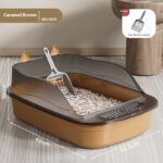 Oversized Litter Box High Fence Anti-splash Cat Toilet Extra Large Cat Supplies Cat Basin Source - Image 5