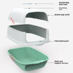 Litter Box Fully Enclosed Cat Toilet - Image 7