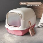 Litter Box Fully Enclosed Cat Toilet - Image 10
