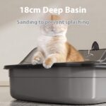 Oversized Litter Box High Fence Anti-splash Cat Toilet Extra Large Cat Supplies Cat Basin Source - Image 6