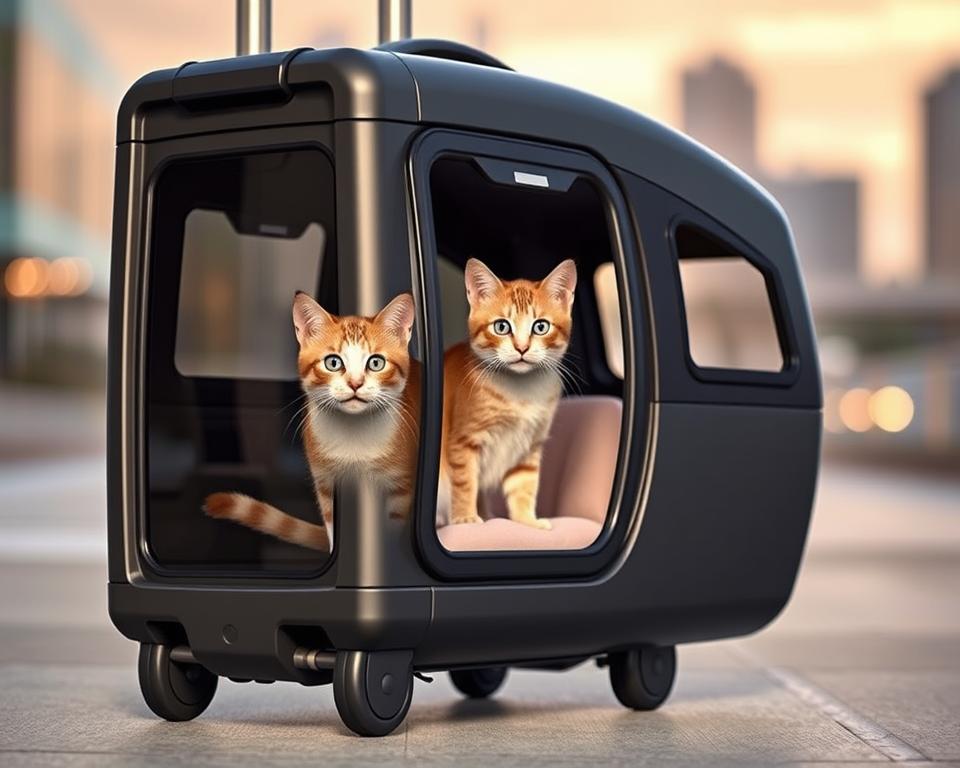 wheeled pet carriers for cats