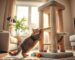 large cat scratching post